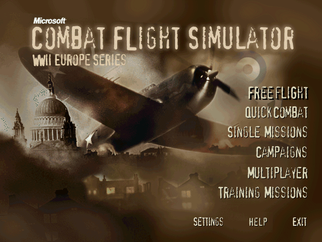 Microsoft Combat Flight Simulator WWII Europe Series 1